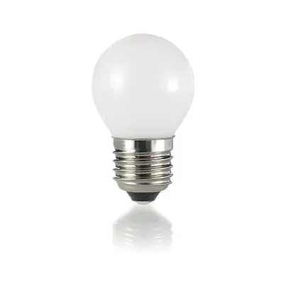 Bec LED Sfera alb , dulie E27, 4 W - 3000 K, lumina calda