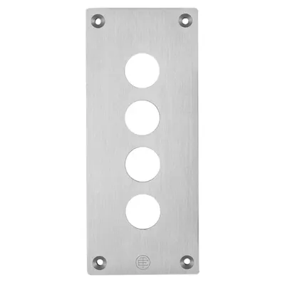 Placa Frontala Gaurita - Xap-E - Metal - 4 Decupari Orizontale