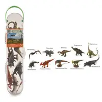 Cutie cu 10 minifigurine Dinozauri set 1