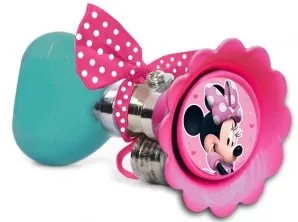 Claxon de bicicletă pentru copii BIKE SPORT - Minnie, roz