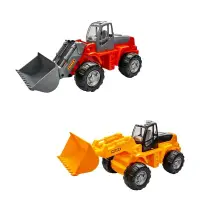 Excavator jucarie PowerTruck, cupa frontala mobila, 48x21x22 cm