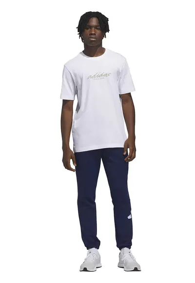 Tricou regular fit cu logo Color - Alb/Bej inchis