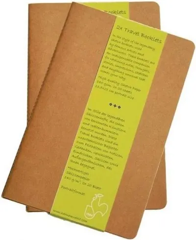 Caiet de călătorie Hahnemuhle - Travel Booklets, 9 x 14, 20 foi