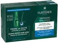 René Furterer Triphasic Fiole împotriva căderii reactive a părului Reactional, 12 x 5 ml