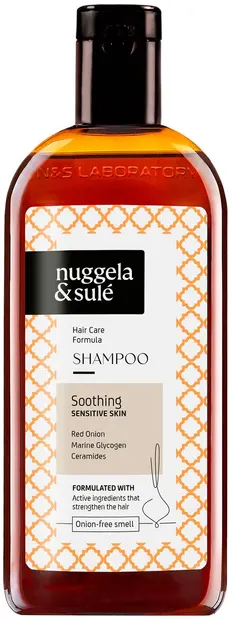 Nuggela & Sulé Șampon zilnic liniștitor pentru scalp sensibil și dermatită, 250 ml