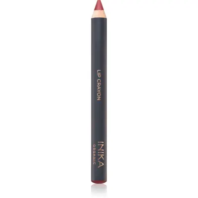 INIKA Organic Lipstick Crayon dermatograf cremos pentru buze culoare Rose Petal 3 g