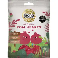Jeleuri Inimioare cu Rodie fara Gluten Ecologice/Bio 75g