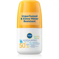 NIVEA SUN Babies & Kids lapte de soare pentru copii roll-on SPF 50+ 50 ml