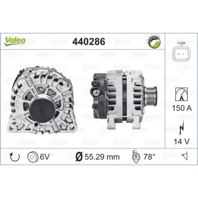 Generator/alternator VALEO 440286