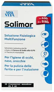 Sanavita Soluzione Fisiologica Multifunzione Solutie fiziologica, 30 x 5 ml, Paladin Pharma