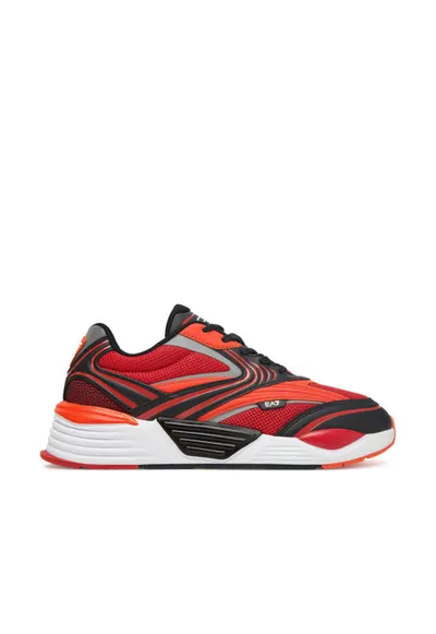 Tenisi barbati - Emporio Armani 305577573 - piele ecologica - multicolor