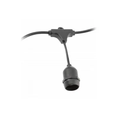 Corp de iluminat pentru exterior - Garden garland 10m, AC220-240V, 50-60Hz,10xE27, 2×0,75mm