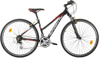 Bicicletă trekking SPRINT - Sintero, 28", 430 mm, negru