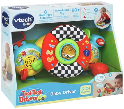 Jucarie muzicala Vtech Toot-Toot Drivers - Volan colorat