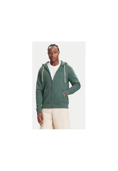 Hanorac sport barbati - verde - bumbac/poliester