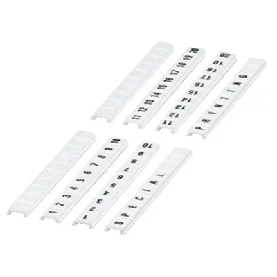Banda De Marcare Cu Clipsare, Plana, 5Mm, 10 Caractere 1 La 10, Print Orizontal