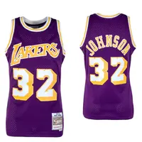 Maiou Mitchell & Ness Swingman Jersey LA Lakers '84 Johnson mov