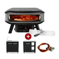 Pro Pack - Cuptor pe gaz Cozze cu bucatarie exterioara si modul cu chiuveta din otel inoxidabil