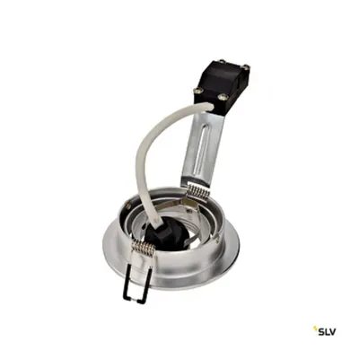 NEW TRIA, GU10 downlight, rotund, AL satinat