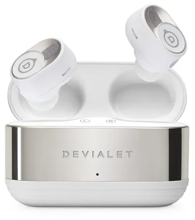 Căști wireless Devialet - Gemini II, TWS, ANC, Iconic White