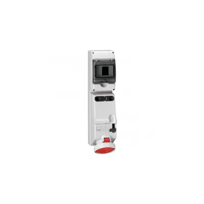 Combined unit P17 - cu DIN rail - IP66 - 380/415 V~ - 63 A - 3P+E