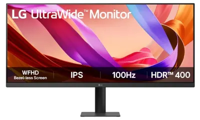 Monitor LG - UltraWide, 34U511A-B, 34'', WFHD, IPS, Anti-Glare, negru