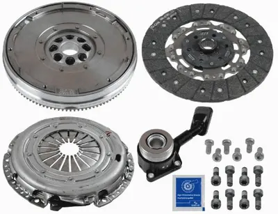 Set ambreiaj cu volanta masa dubla si rulment hidraulic (240mm) VOLVO C30, C70 II, S40 II, S80 II, V50, V70 III; FORD C-MAX, FOCUS C-MAX, FOCUS II, GALAXY, KUGA I, MONDEO IV, S-MAX 2.0D intre 2003-201