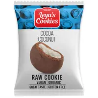 Desert crud organic, cacao și cocos, 25 g, Leya