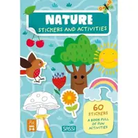 Carte de activitati cu abtibilduri - in natura