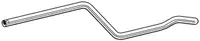 Teava evacuare spate (x1370mm) OPEL MERIVA A 1.3D intre 2003-2010
