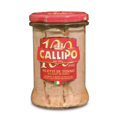 Ton File in Ulei de Masline Callipo, 300 g