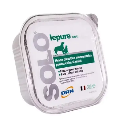 Solo, conserva 100% Iepure, 300 g