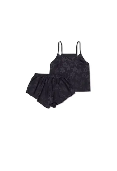 Pijamale de dama poliester negru