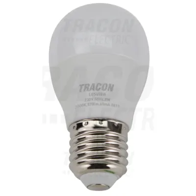 Sursa de lumina LED, formasferica, cu LED SAMSUNG LGS458W 230V,50Hz,8W,3000K,E27,570lm,180°,G45,SAMSUNG chip,EEI=A+