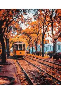 Pictura pe numere: Toamna in Bucuresti
