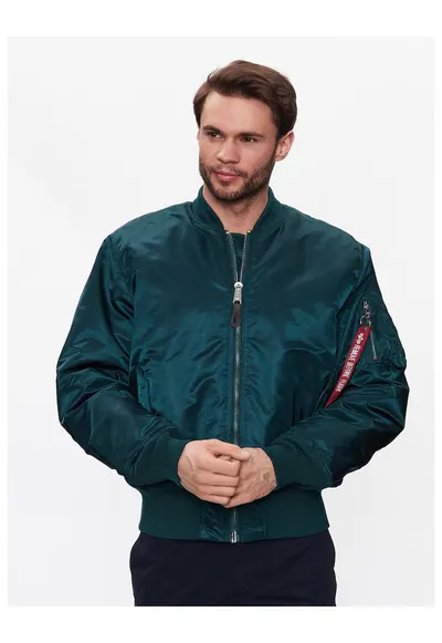 Jacheta bomber barbati - 301548270 - Nylon - Albastru marin - Bleumarin