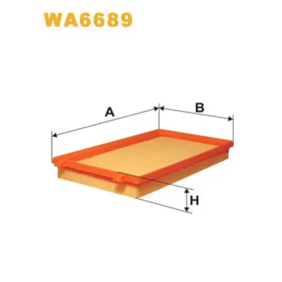 Filtru aer WIX FILTERS WA6689