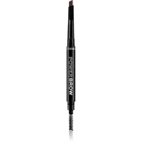 Revolution Relove Power Brow creion pentru sprancene cu pensula culoare Granite 0,3 g