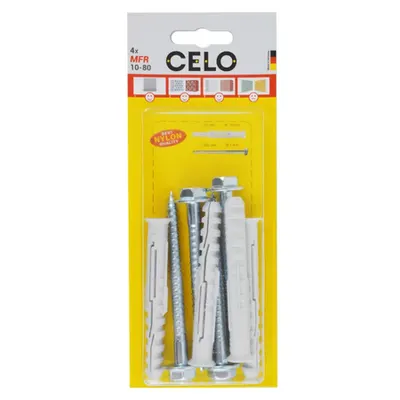 CELO Blister Multifunction frame plug MFR 10-80 SB SSKS