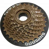 Bloc de pinioane pe filet Shimano Tourney MF-TZ500-7-CP, 7 viteze, 14-16-18-20-22-24-28T, cu protectie spite, vrac