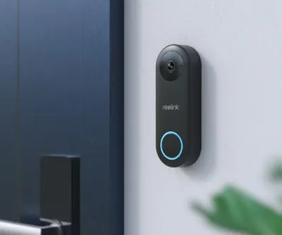 Sonerie video Reolink WiFi D340W Rezolutie video: 5 Megapixeli (2560 × 1920) Day/night: IR cut filter Unghi de vizualizare: 180°