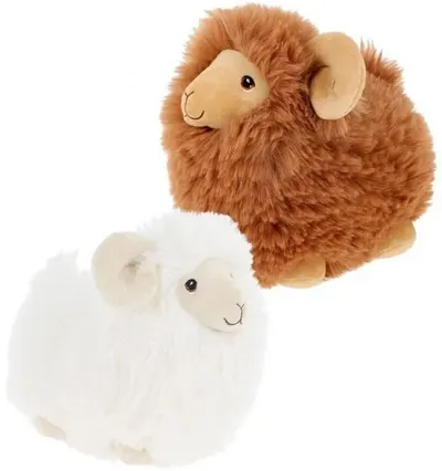 Jucărie de pluș Keel Toys Keeleco - Berbec, 18 cm, sortiment