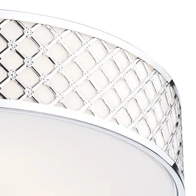Lampa tavan Civic 5 Light Flush Large Polished Chrome