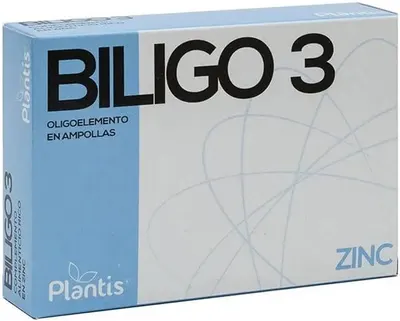 Plantis Biligo 3 Zinc, 20 fiole de băut, Artesania Agricola