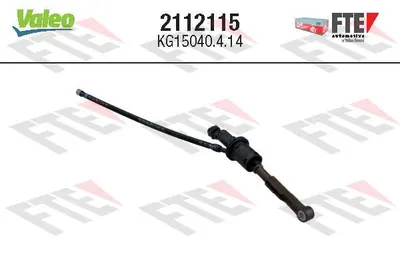Pompa centrala ambreiaj (15,87mm), vehicul cu volan stanga potrivit CITROEN BERLINGO, BERLINGO MULTISPACE, BERLINGO MINIVAN, C4 GRAND PICASSO I, C4 PICASSO I 1.6 1.6D 10.06