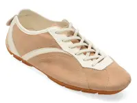 Pantofi sport GRYXX bej, 60081, din piele intoarsa