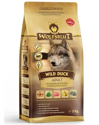 Hrana pentru caini de rasa mare WOLFSBLUT Wild Duck Large Breed Adult 12,5 kg cu rata