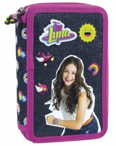 Penar școlar Derform Disney - Soy Luna, cu 2 fermoare