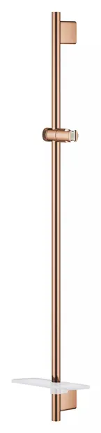 Bara de dus Grohe SmartActive, 26603DA0, aparenta, 900 mm, glisor, etajera, Cupru lucios