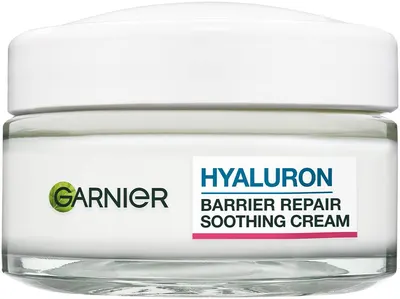 Garnier Skin Naturals Cremă calmantă pentru față Hyaluron Barrier Repair, 50 ml